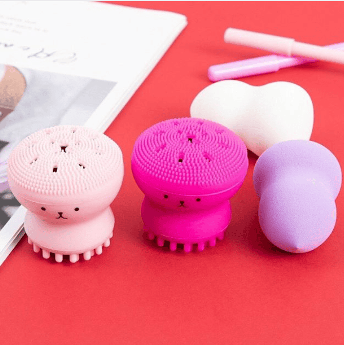 2 In 1 Octopus Massager Blender, Deep Pore Cleansing Sponge For Exfoliating 2 In 1 Octopus Massager Blender, Deep Pore Cleansing Sponge For Exfoliating